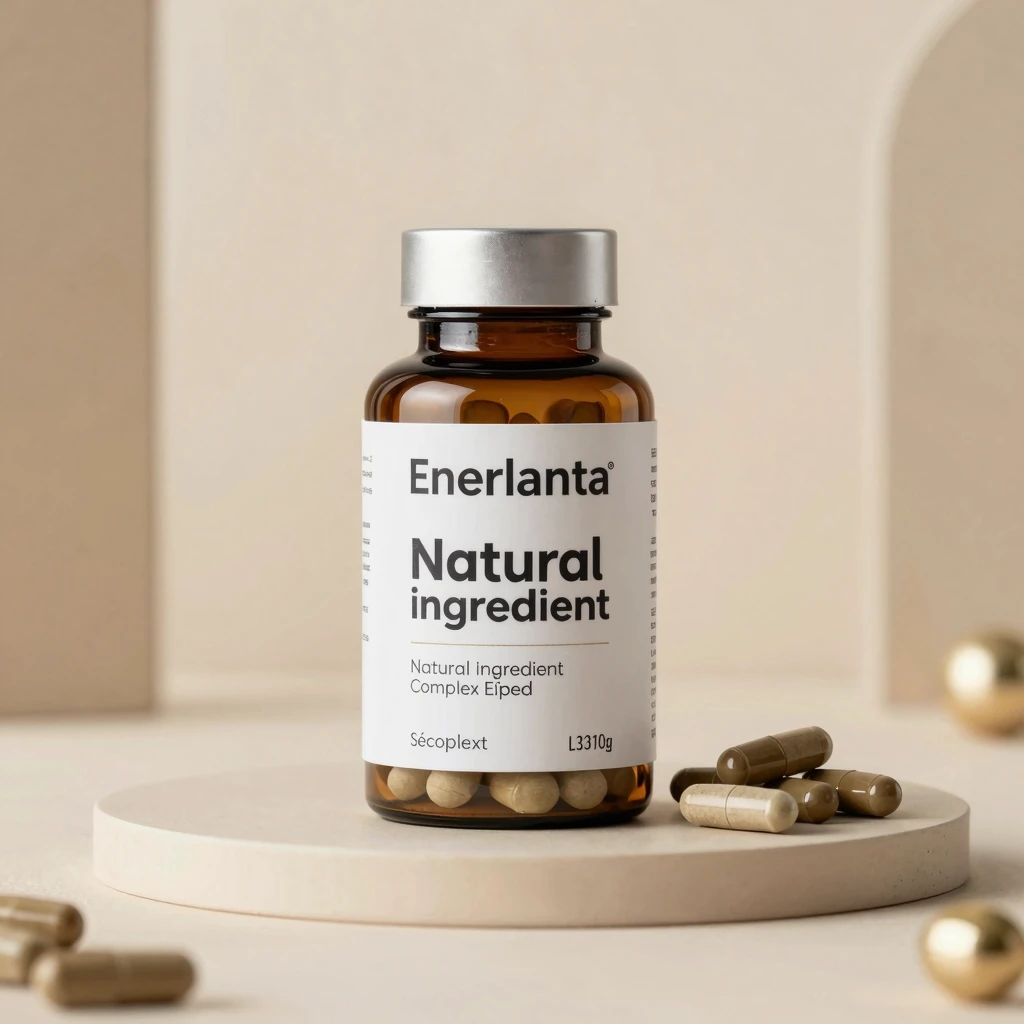 Enerlanta natural ingredient complex supplement bottle